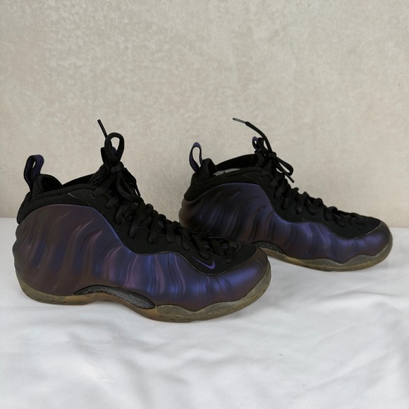 Nike Air Foamposite One Eggplant Men's Basketball Shoes Size 8 Y314996051 - Picture 3 of 9